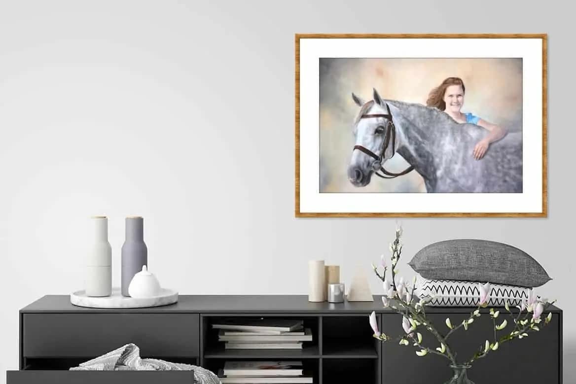 Commission 2 on wall Animal paintings