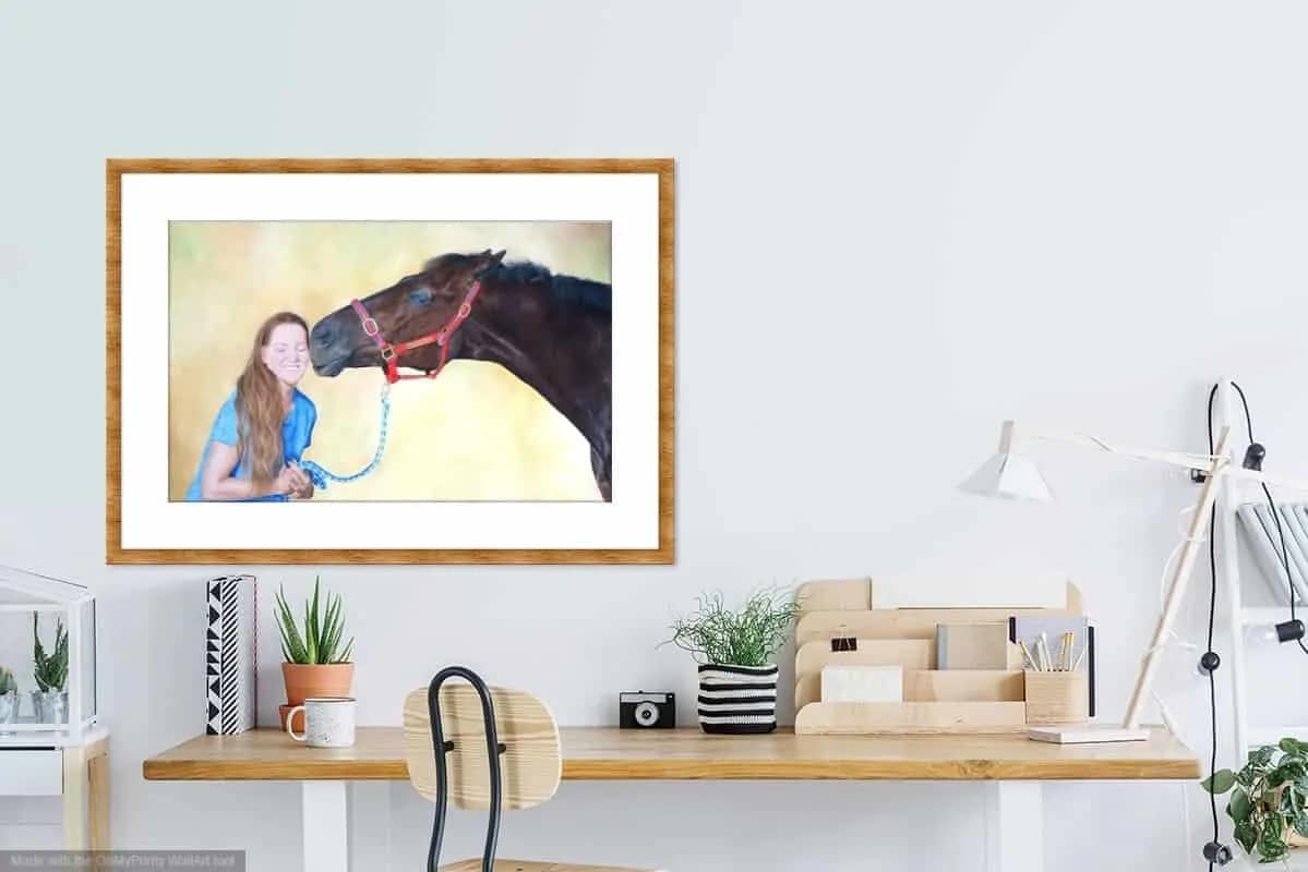 Framed commission Buy Horse Painting Online