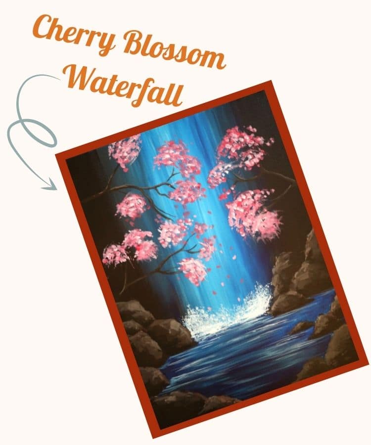 Cherry Blossom Waterfall (1)